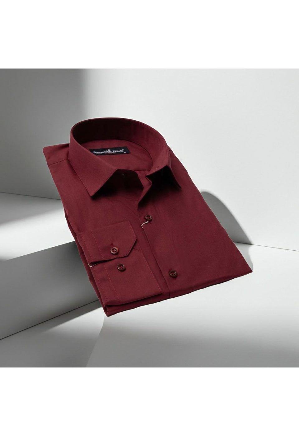 Slim Fit Uzun Kol Düz Renk Erkek Gömlek 3GMK310408B195 - Giovanni Fratelli