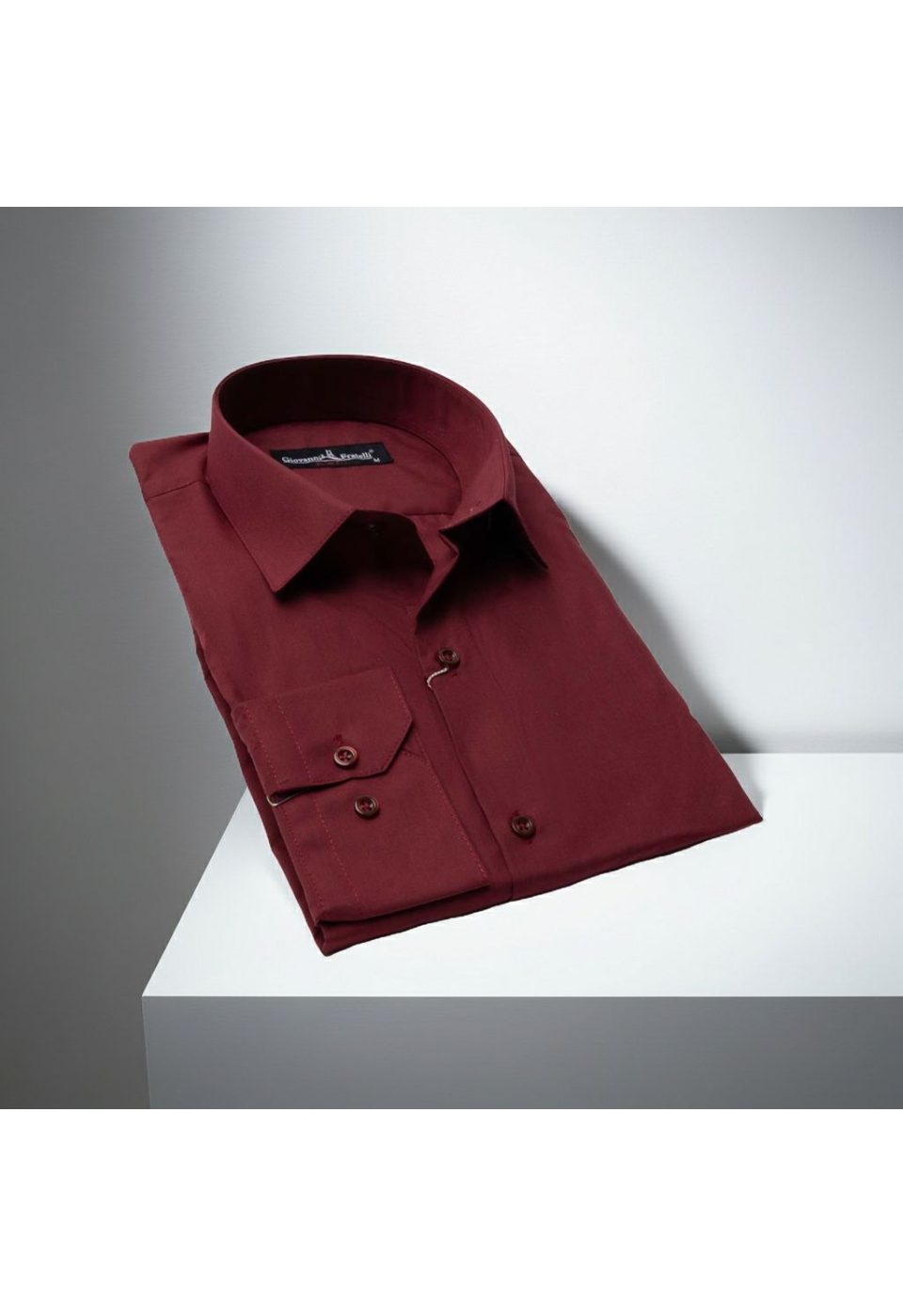 Slim Fit Uzun Kol Düz Renk Erkek Gömlek 3GMK310408B195 - Giovanni Fratelli