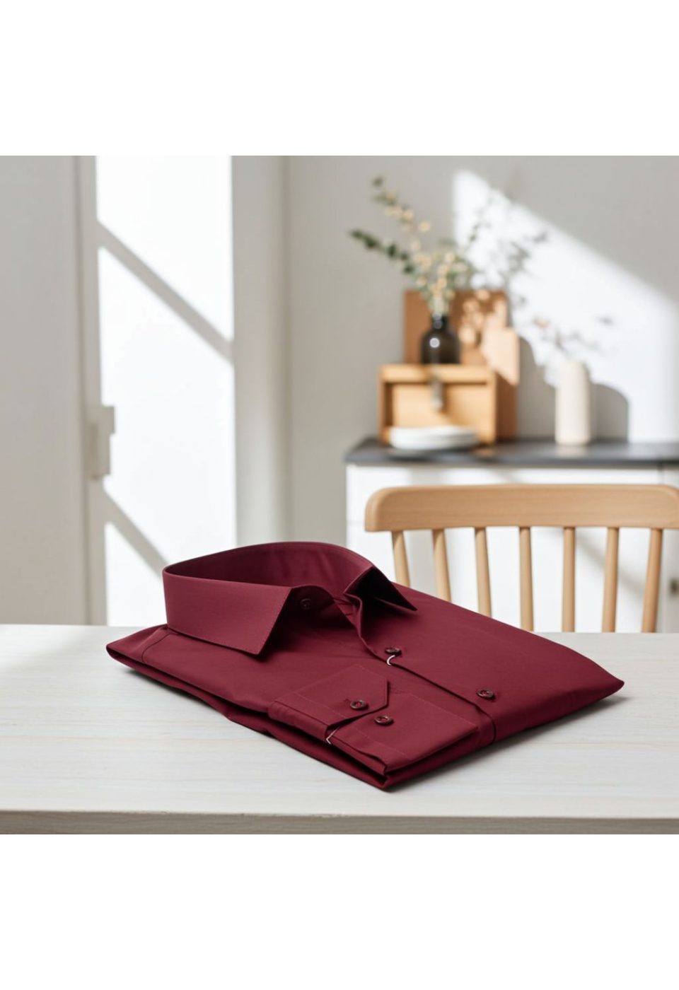 Slim Fit Uzun Kol Düz Renk Erkek Gömlek 3GMK310408B195 - Giovanni Fratelli