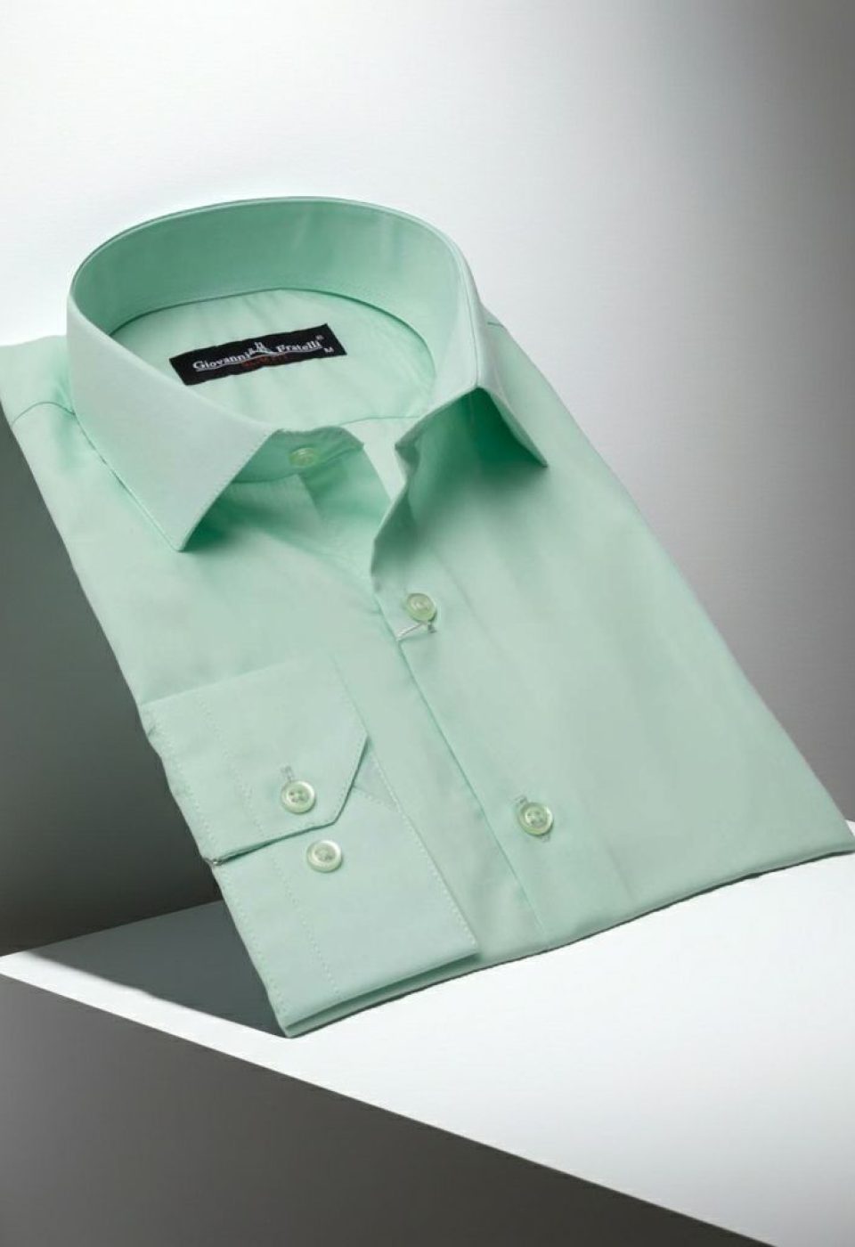 Slim Fit Uzun Kol Düz Renk Erkek Gömlek 3GMK310408B196