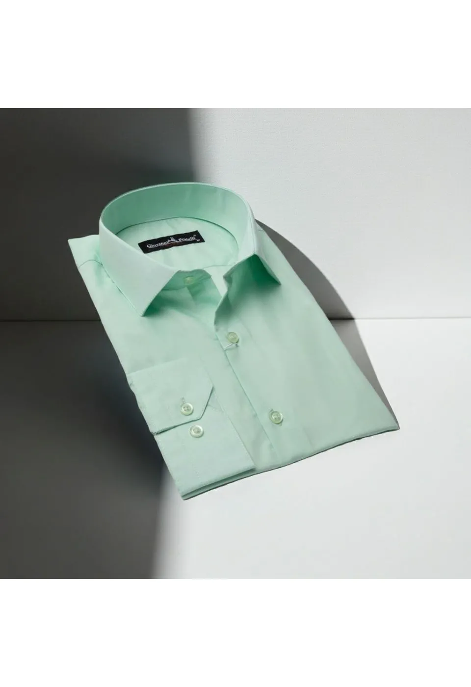 Slim Fit Uzun Kol Düz Renk Erkek Gömlek 3GMK310408B196 - Giovanni Fratelli