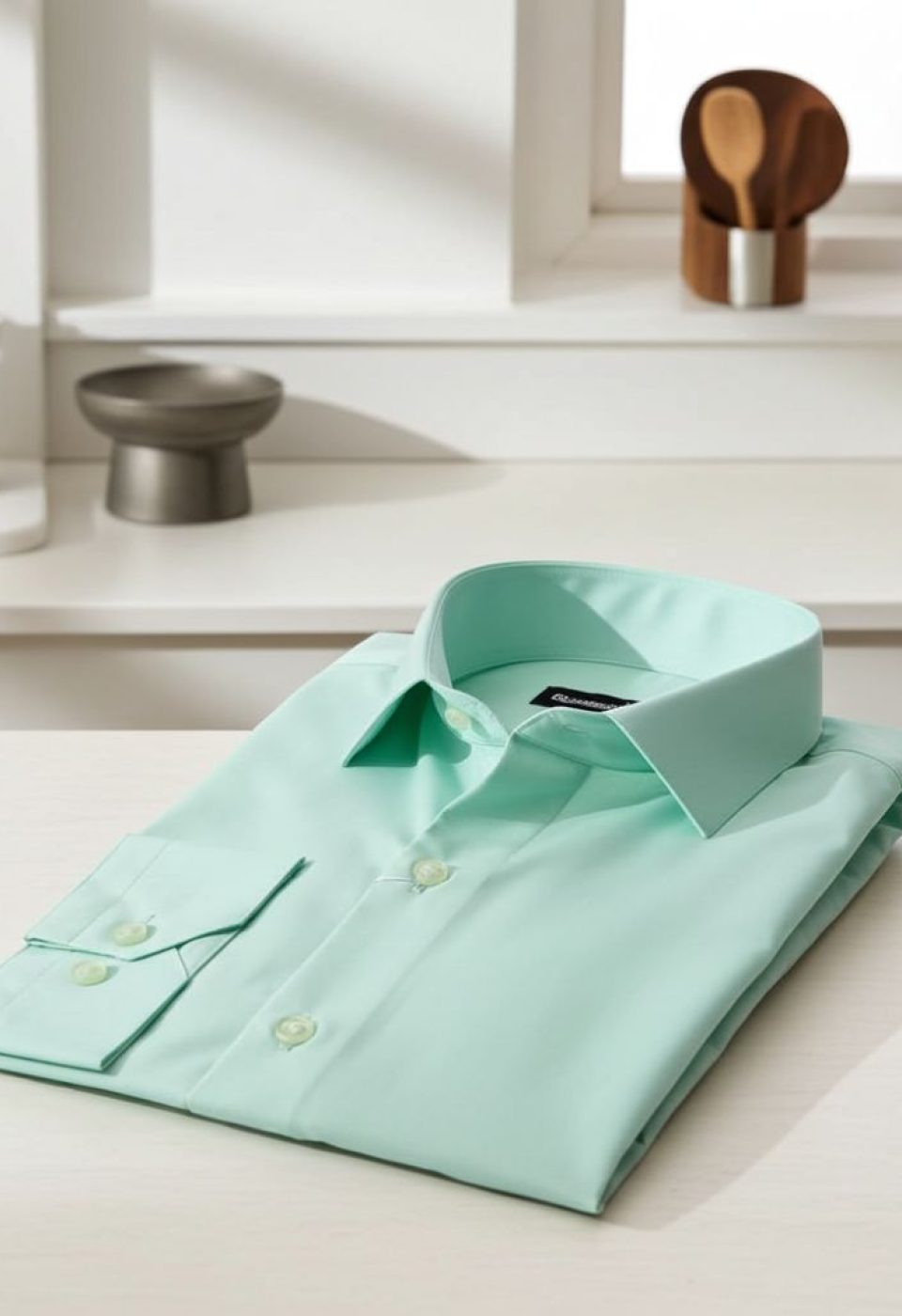 Slim Fit Uzun Kol Düz Renk Erkek Gömlek 3GMK310408B196 Slim Fit Uzun Kol Düz Renk Erkek Gömlek 3GMK310408B196