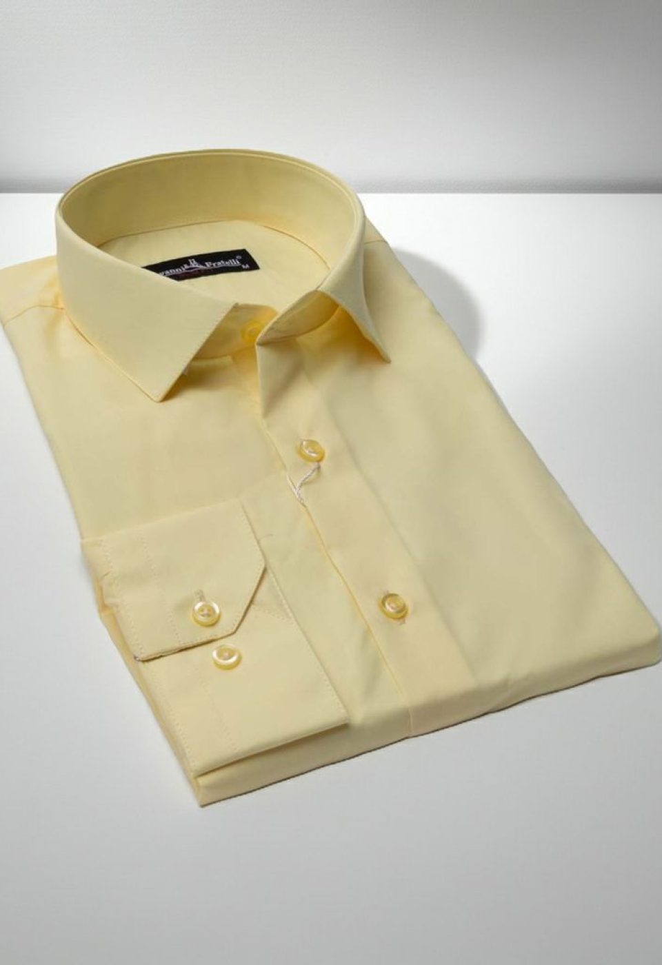 Slim Fit Uzun Kol Düz Renk Erkek Gömlek 3GMK310408B198