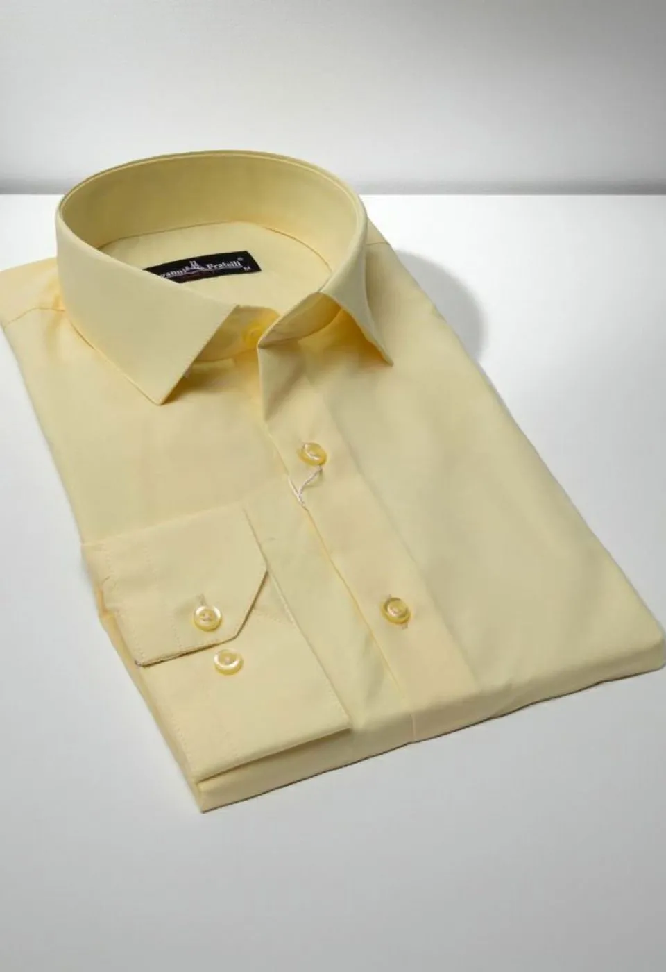 Slim Fit Uzun Kol Düz Renk Erkek Gömlek 3GMK310408B198 - Giovanni Fratelli
