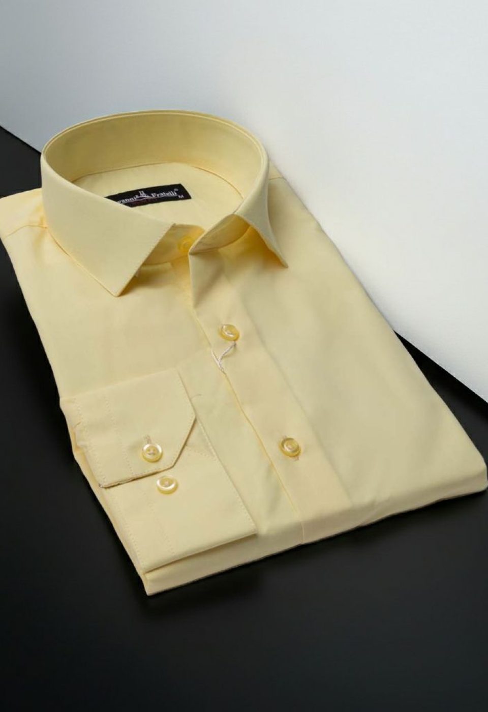 Slim Fit Uzun Kol Düz Renk Erkek Gömlek 3GMK310408B198 - Giovanni Fratelli