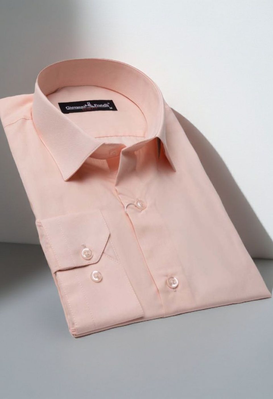 Slim Fit Uzun Kol Düz Renk Erkek Gömlek 3GMK310408B20