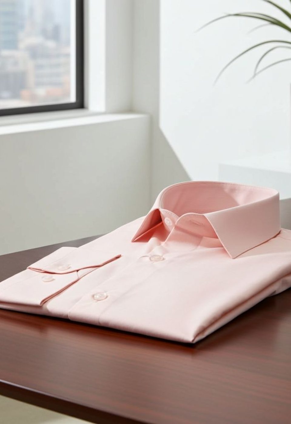 Slim Fit Uzun Kol Düz Renk Erkek Gömlek 3GMK310408B20