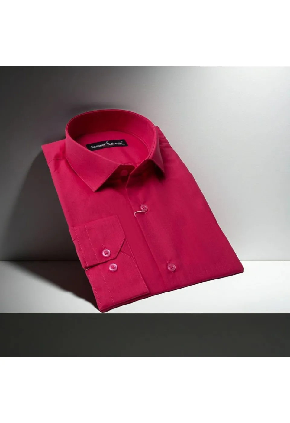 Slim Fit Uzun Kol Düz Renk Erkek Gömlek 3GMK310408B200 - Giovanni Fratelli