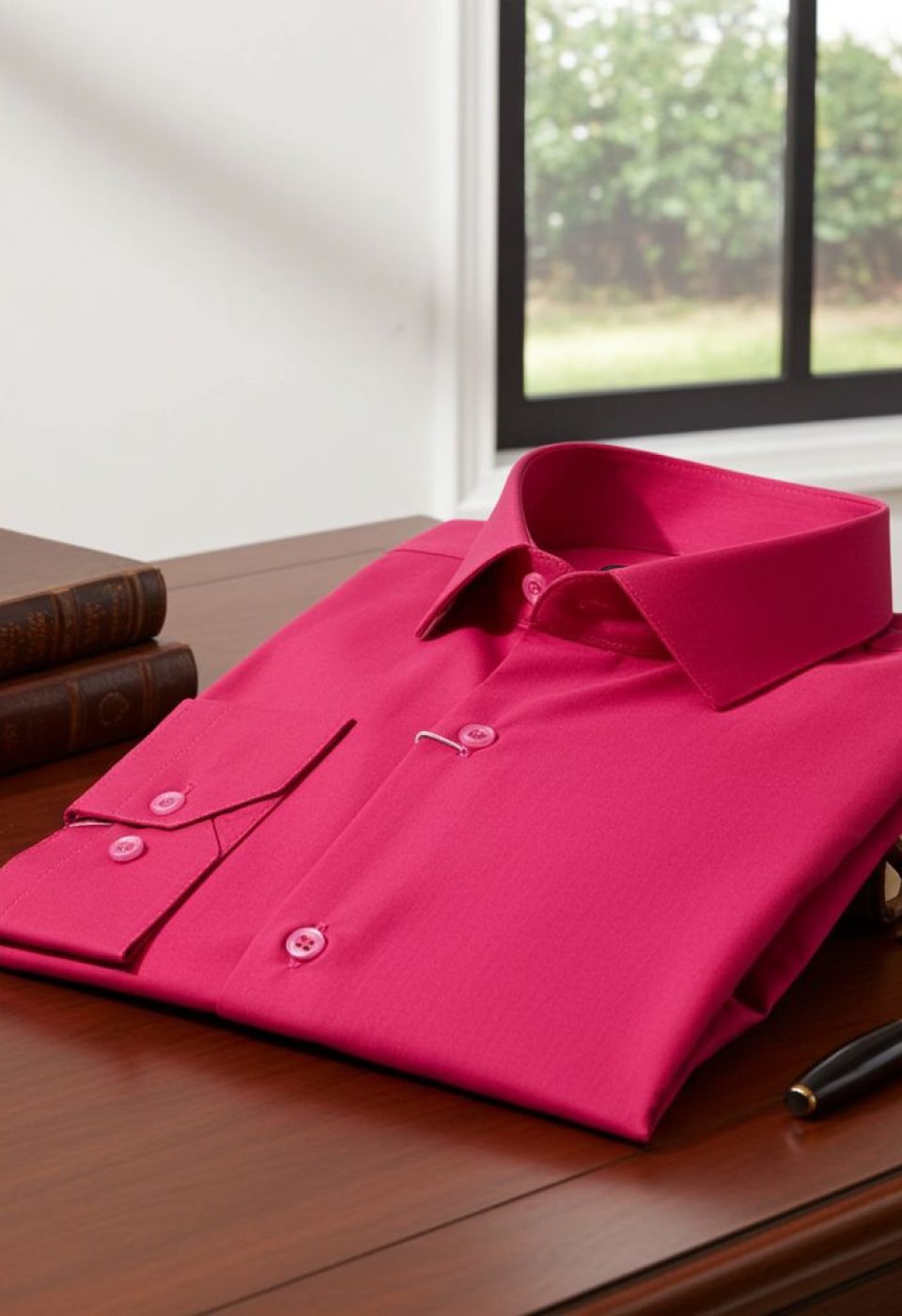 Slim Fit Uzun Kol Düz Renk Erkek Gömlek 3GMK310408B200 Slim Fit Uzun Kol Düz Renk Erkek Gömlek 3GMK310408B200