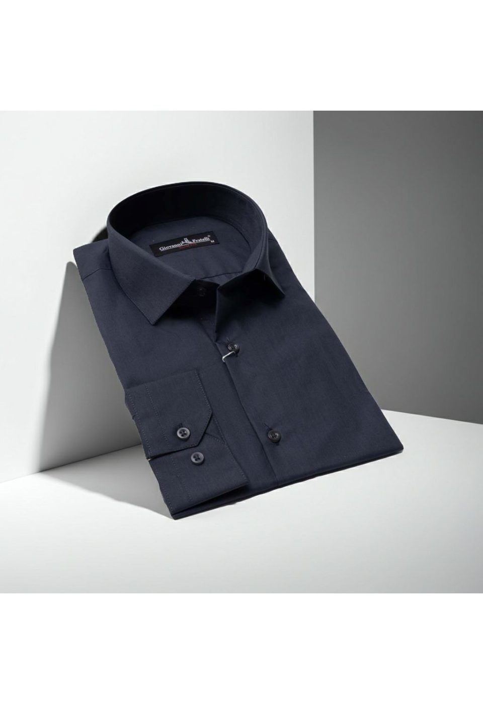 0408 CR B202 Slim Fit Uzun Kol Düz Renk Erkek Gömlek 3GMK310408B202 - Giovanni Fratelli