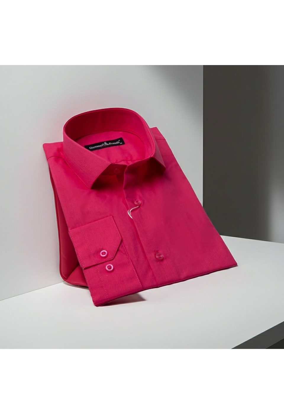 Slim Fit Uzun Kol Düz Renk Erkek Gömlek 3GMK310408B204 - Giovanni Fratelli