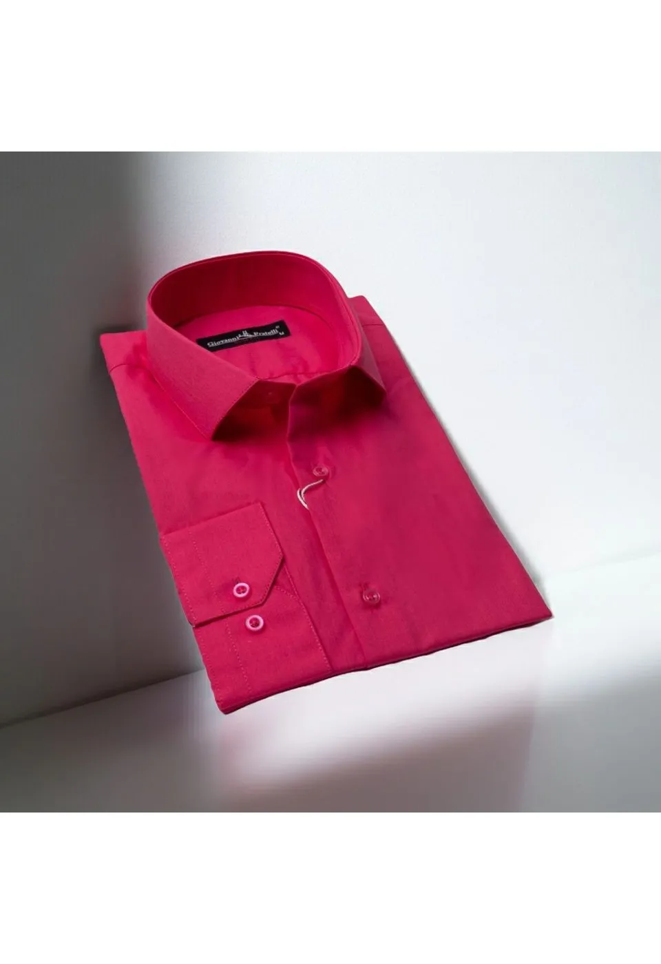 Slim Fit Uzun Kol Düz Renk Erkek Gömlek 3GMK310408B204 - Giovanni Fratelli