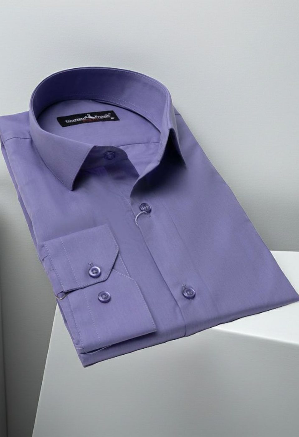 Slim Fit Uzun Kol Düz Renk Erkek Gömlek 3GMK310408B27 Slim Fit Uzun Kol Düz Renk Erkek Gömlek 3GMK310408B27