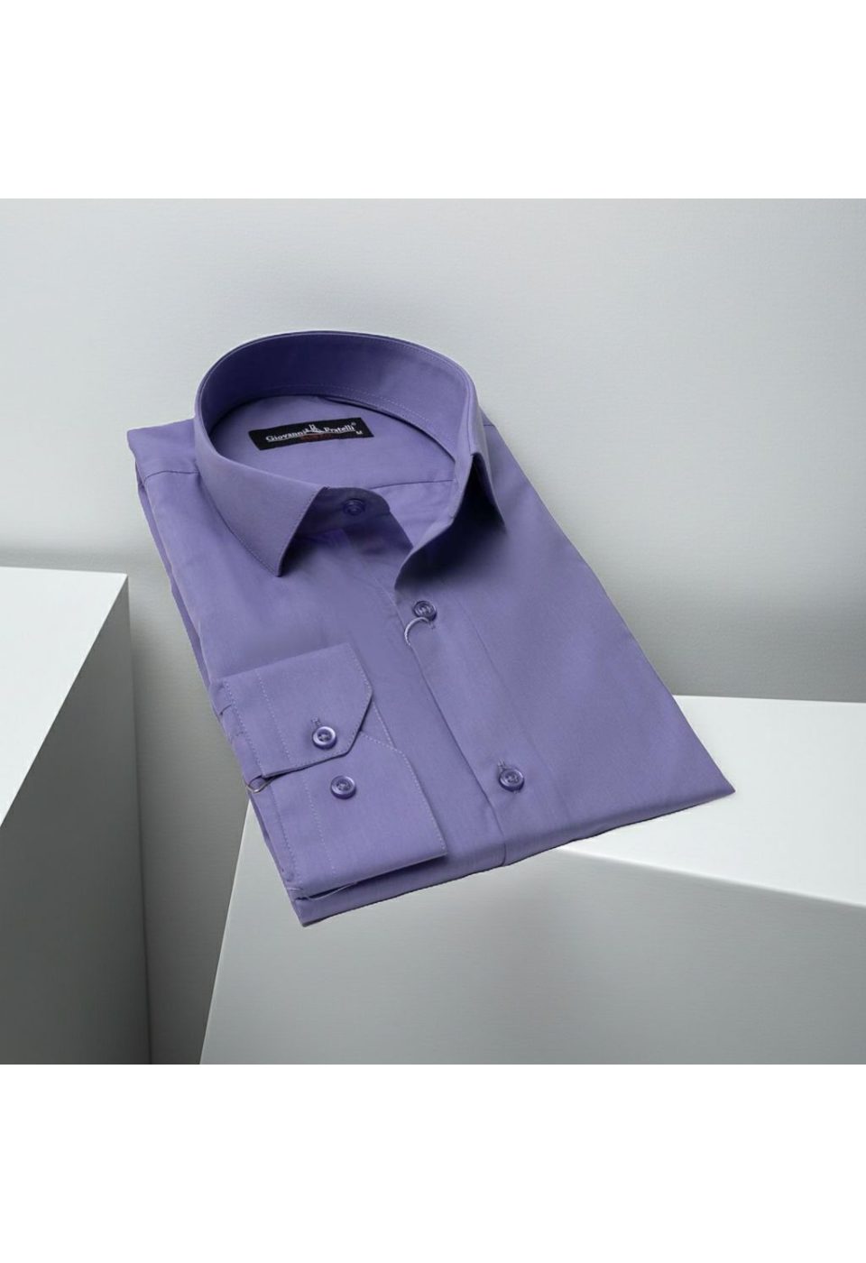 0408 CR B27 Slim Fit Uzun Kol Düz Renk Erkek Gömlek 3GMK310408B27 - Giovanni Fratelli