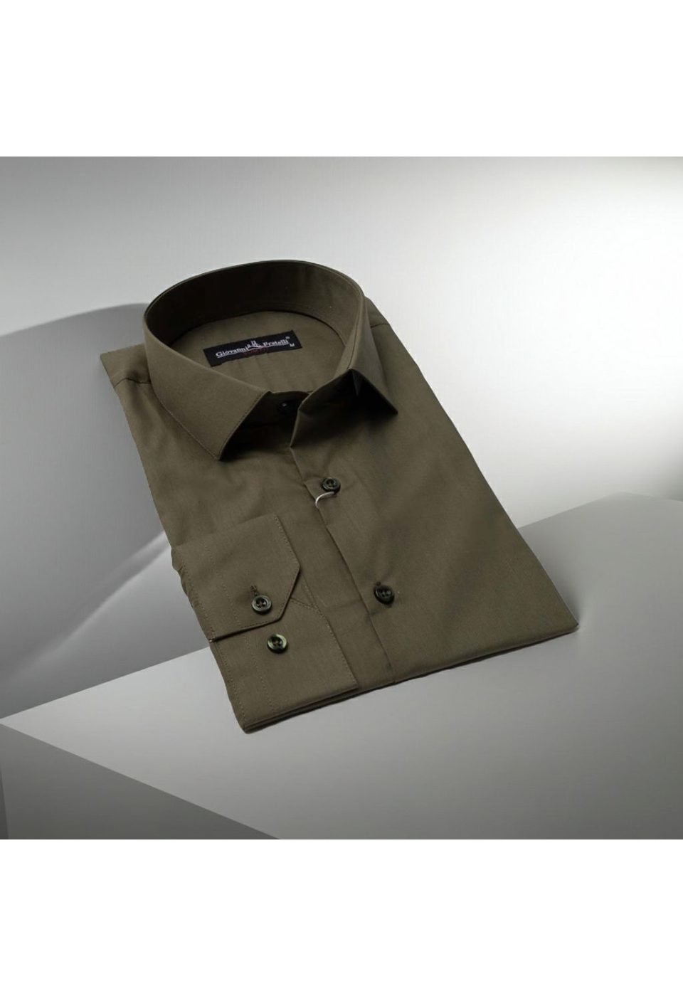 0408 CR B36 Slim Fit Uzun Kol Düz Renk Erkek Gömlek 3GMK310408B36 - Giovanni Fratelli