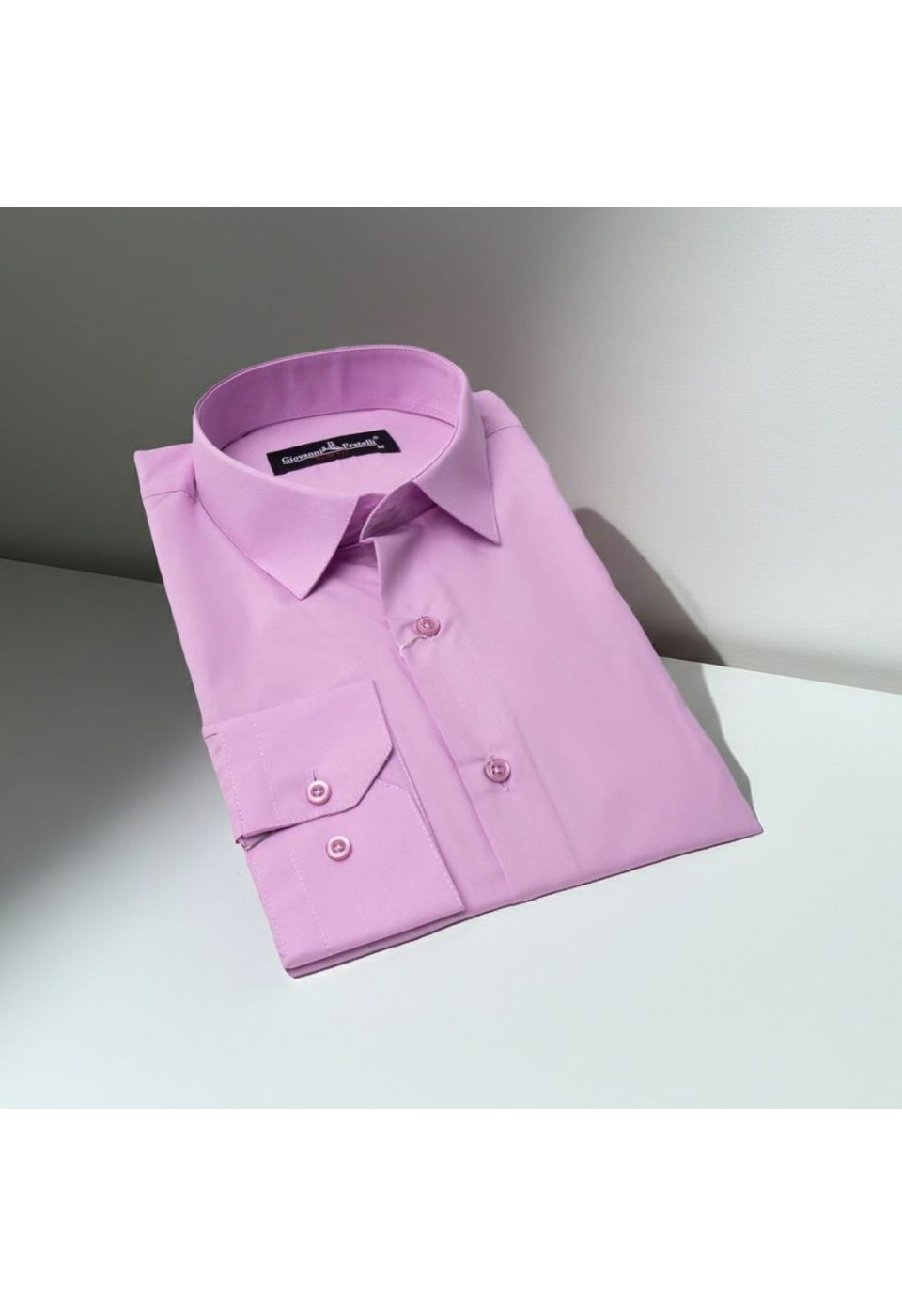 0408 CR B61 Slim Fit Uzun Kol Düz Renk Erkek Gömlek 3GMK310408B61 - Giovanni Fratelli