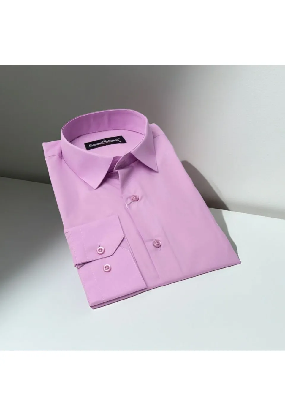 Slim Fit Uzun Kol Düz Renk Erkek Gömlek 3GMK310408B61 - Giovanni Fratelli