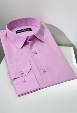 Slim Fit Uzun Kol Düz Renk Erkek Gömlek 3GMK310408B61