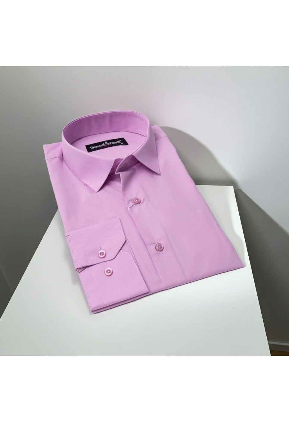 0408 CR B61 Slim Fit Uzun Kol Düz Renk Erkek Gömlek 3GMK310408B61 - Giovanni Fratelli