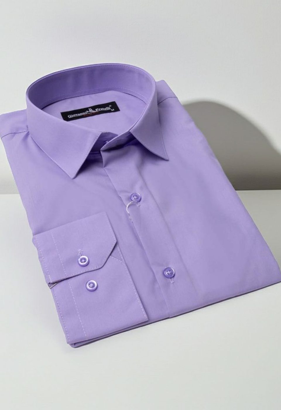 Slim Fit Uzun Kol Düz Renk Erkek Gömlek 3GMK310408B67