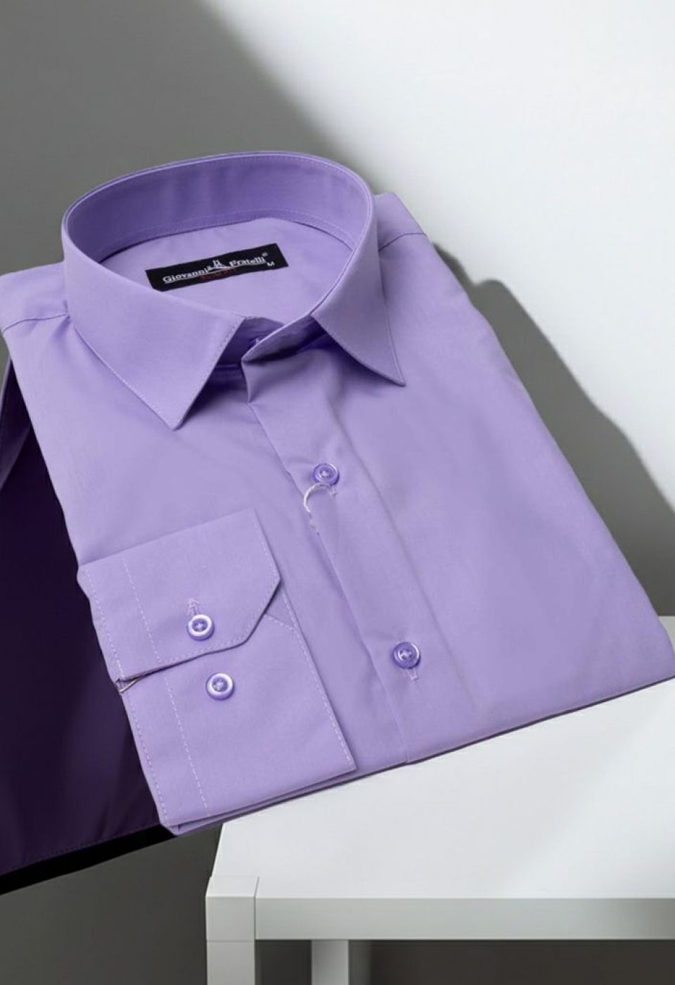 0408 CR B67 Slim Fit Uzun Kol Düz Renk Erkek Gömlek 3GMK310408B67 - Giovanni Fratelli