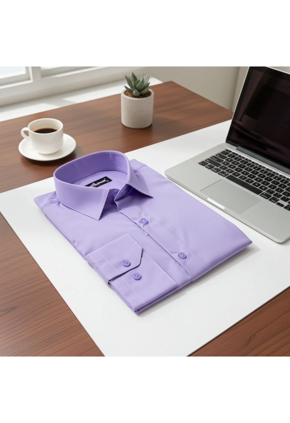 0408 CR B67 Slim Fit Uzun Kol Düz Renk Erkek Gömlek 3GMK310408B67 - Giovanni Fratelli