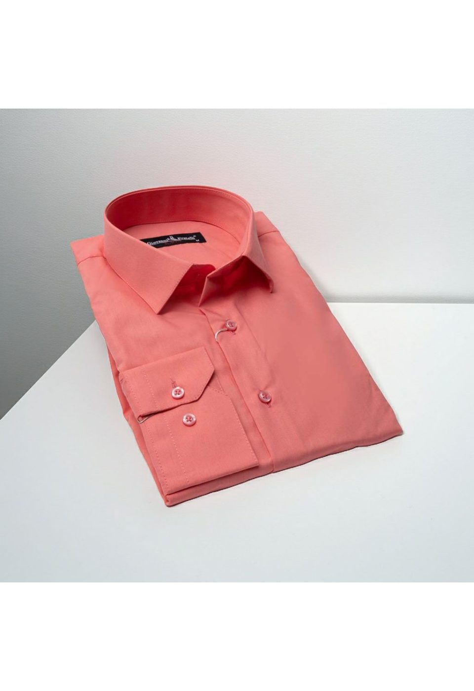 0408 CR B68 Slim Fit Uzun Kol Düz Renk Erkek Gömlek 3GMK310408B68 - Giovanni Fratelli