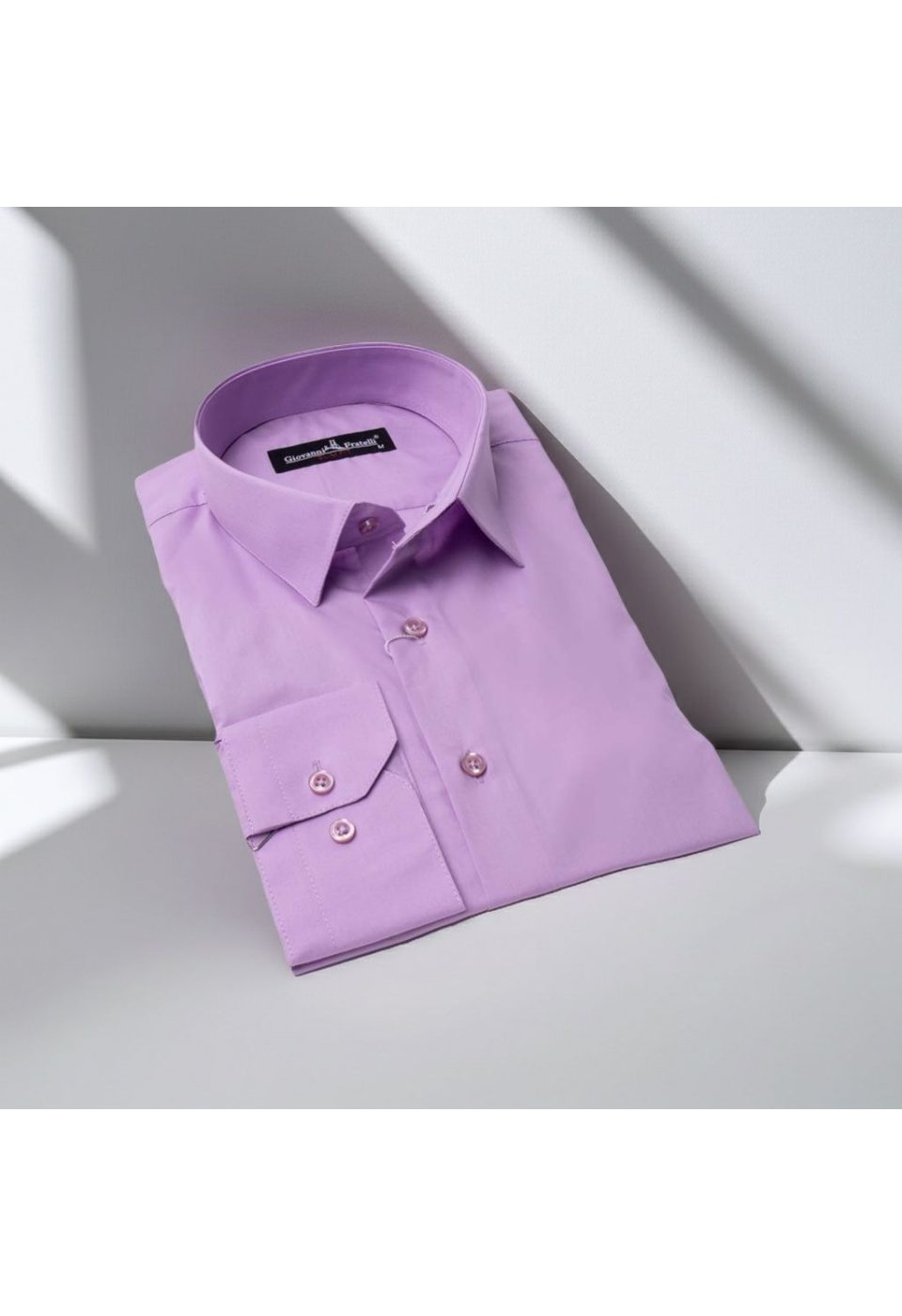 0408 CR B69 Slim Fit Uzun Kol Düz Renk Erkek Gömlek 3GMK310408B69 - Giovanni Fratelli