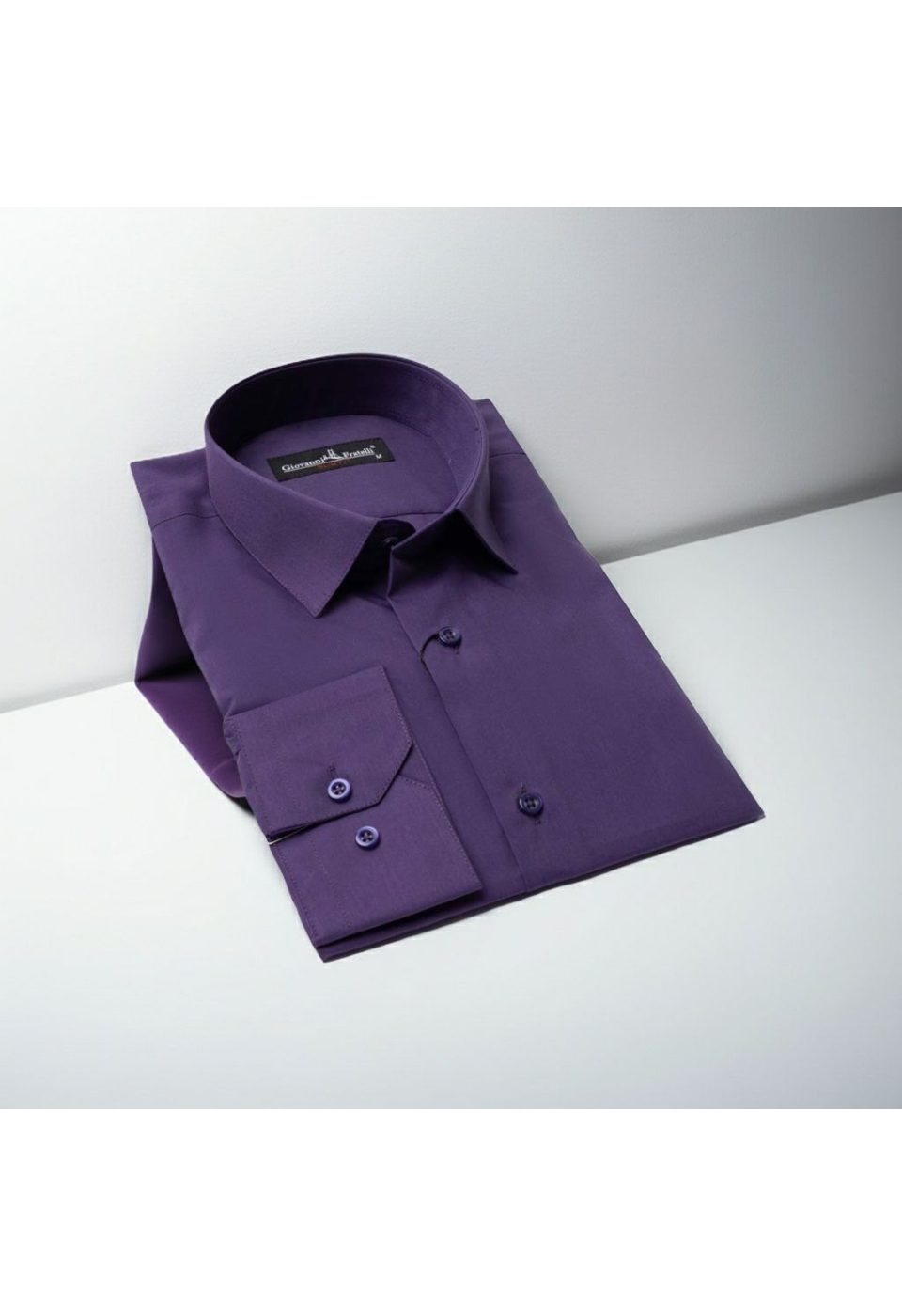 0408 CR B89 Slim Fit Uzun Kol Düz Renk Erkek Gömlek 3GMK310408B89 - Giovanni Fratelli