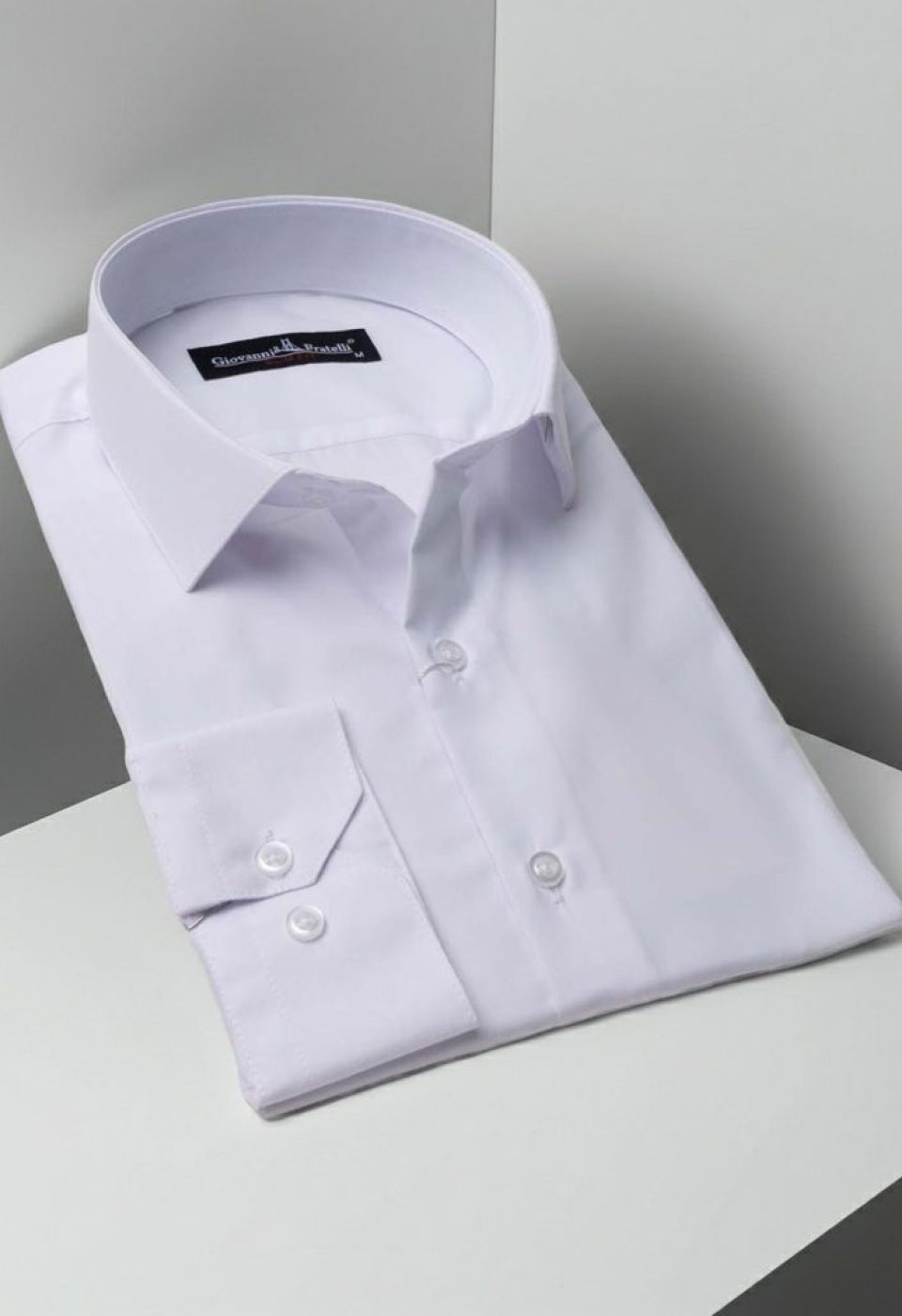 Slim Fit Uzun Kol Düz Renk Erkek Gömlek 3GMK310408BYZ