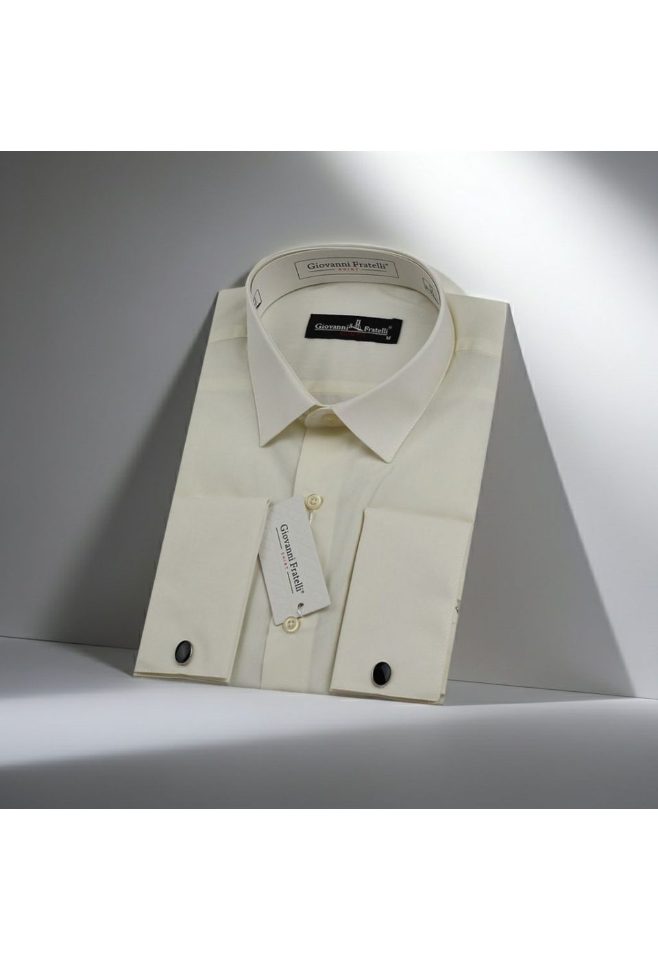 Slim Fit Kol Düğmeli Düz Renk Erkek Gömlek 3GMK350408SAM - Giovanni Fratelli