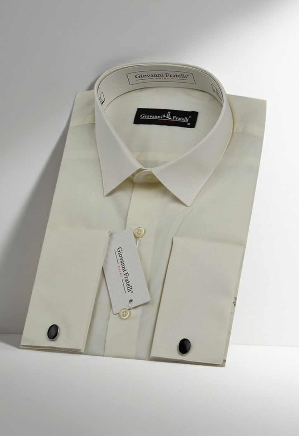 Slim Fit Kol Düğmeli Düz Renk Erkek Gömlek 3GMK350408SAM