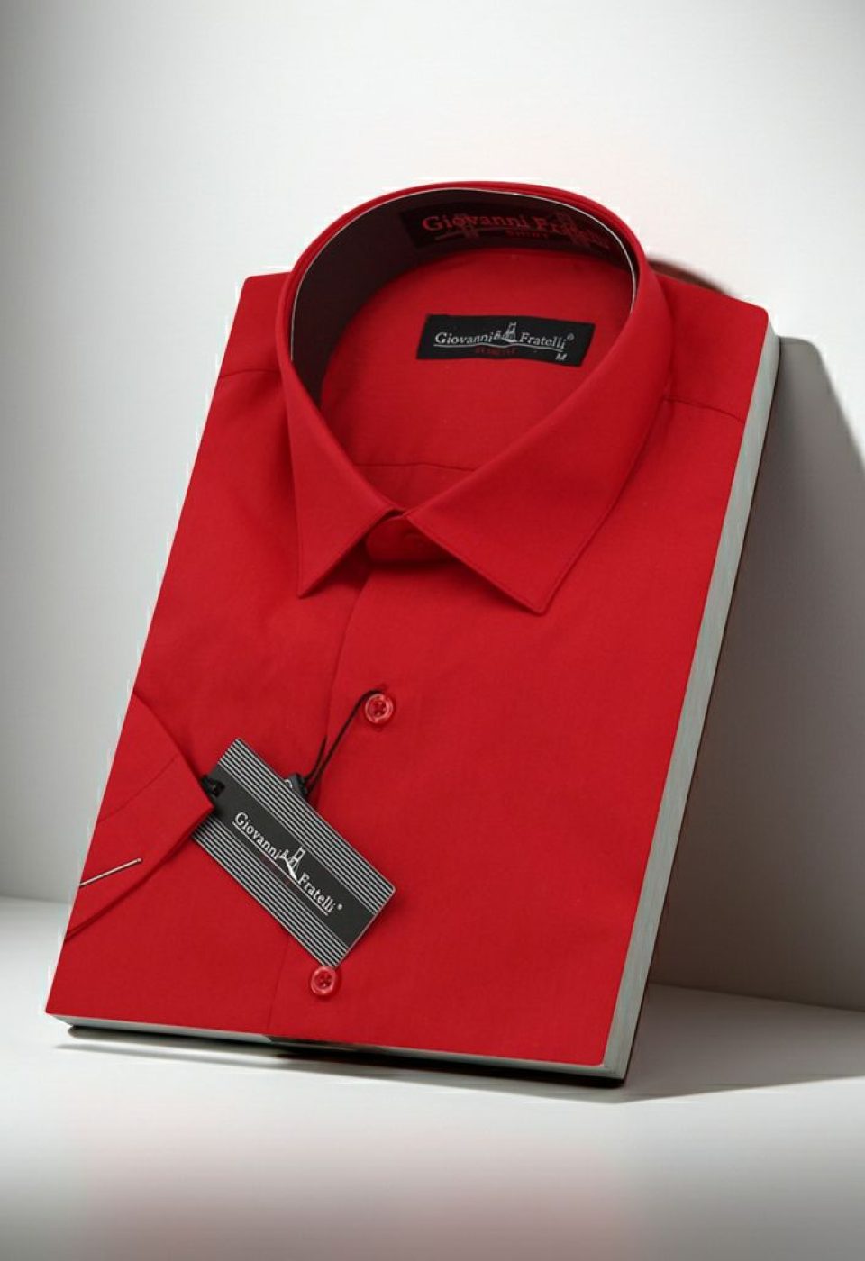 Slim Fit Kısa Kol Düz Renk Erkek Gömlek 3GMK320408001 Slim Fit Kısa Kol Düz Renk Erkek Gömlek 3GMK320408001