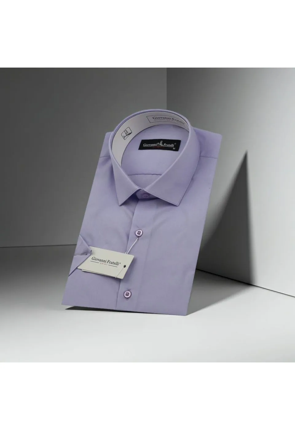 Slim Fit Kısa Kol Düz Renk Erkek Gömlek 3GMK320408004 - Giovanni Fratelli