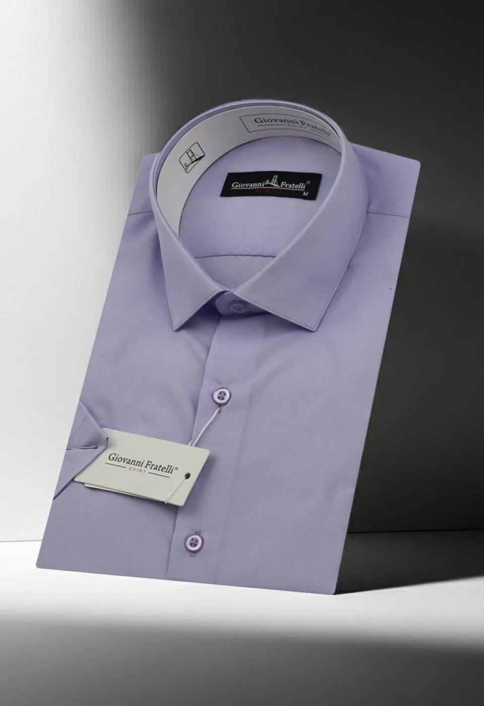 Slim Fit Kısa Kol Düz Renk Erkek Gömlek 3GMK320408004 - Giovanni Fratelli
