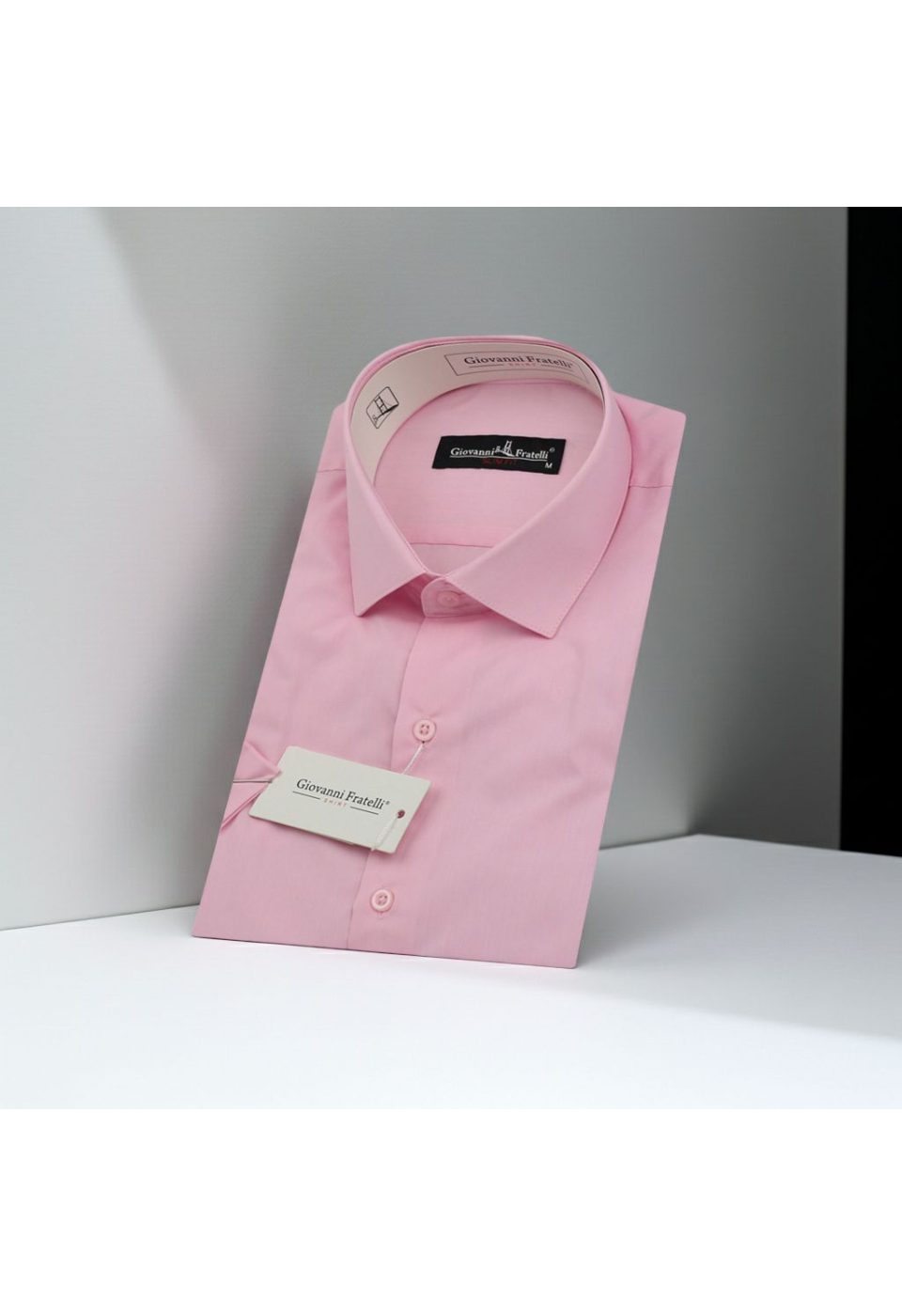 Slim Fit Kısa Kol Düz Renk Erkek Gömlek 3GMK320408006 - Giovanni Fratelli