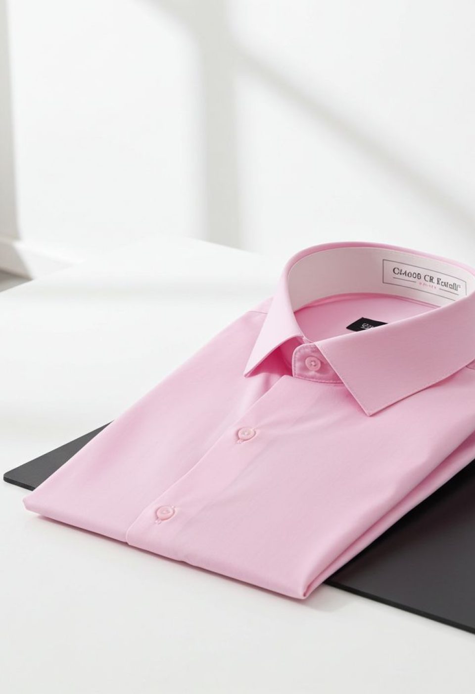 Slim Fit Kısa Kol Düz Renk Erkek Gömlek 3GMK320408006