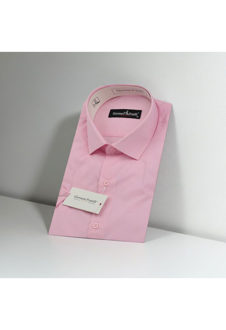Slim Fit Kısa Kol Düz Renk Erkek Gömlek 3GMK320408006 - Giovanni Fratelli