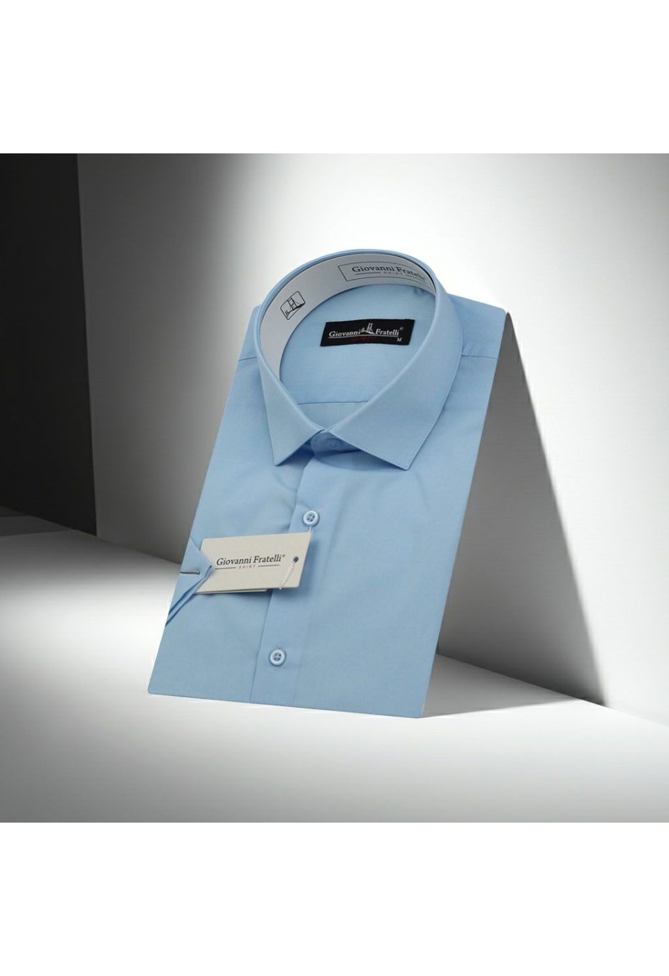 Slim Fit Kısa Kol Düz Renk Erkek Gömlek 3GMK320408008 - Giovanni Fratelli