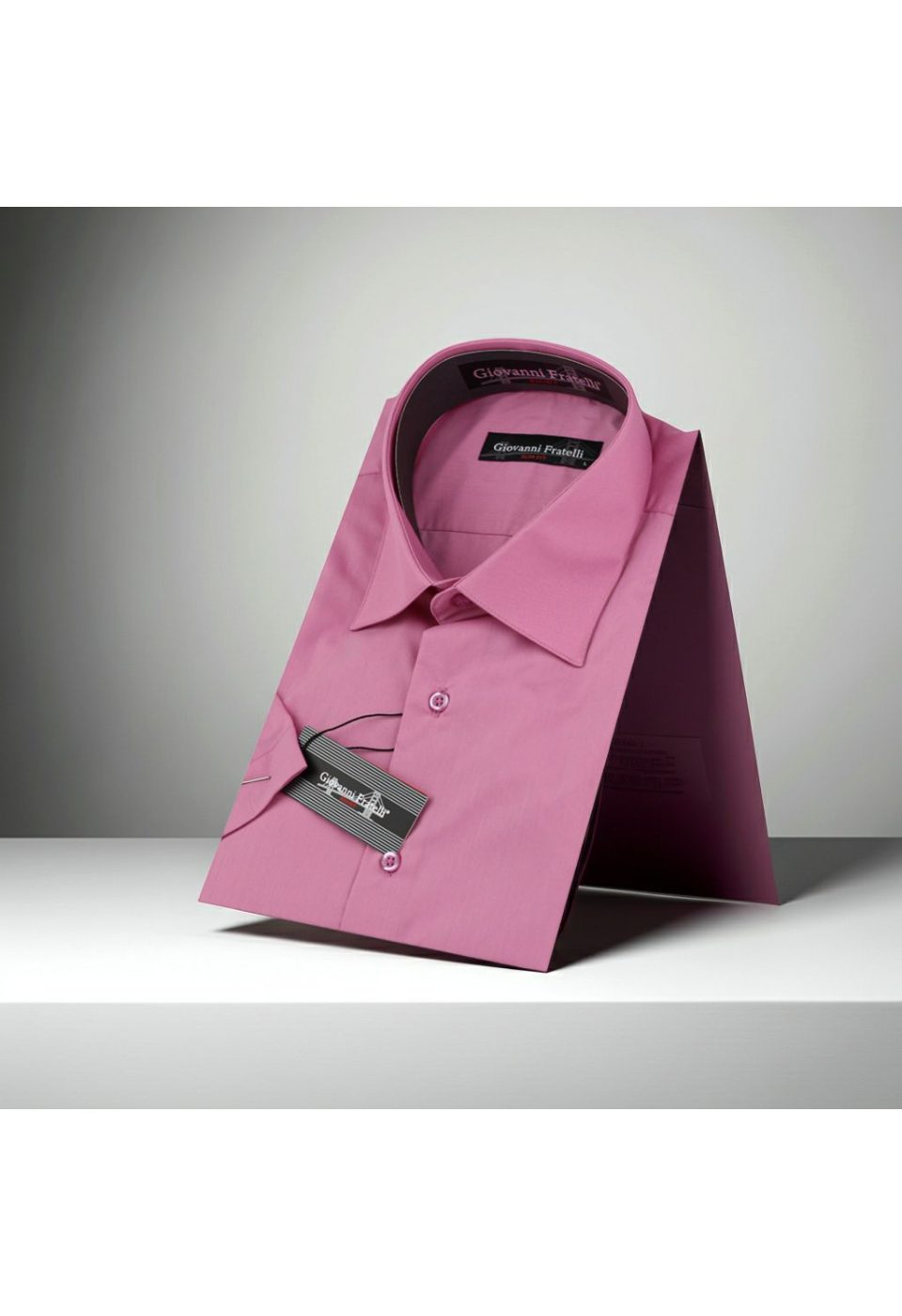 Slim Fit Kısa Kol Düz Renk Erkek Gömlek 3GMK320408012 - Giovanni Fratelli