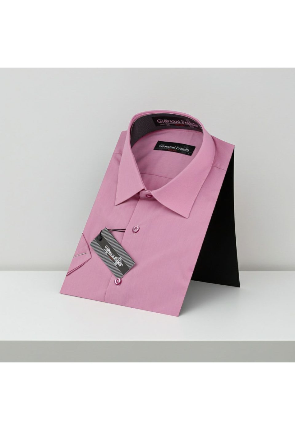Slim Fit Kısa Kol Düz Renk Erkek Gömlek 3GMK320408013 - Giovanni Fratelli