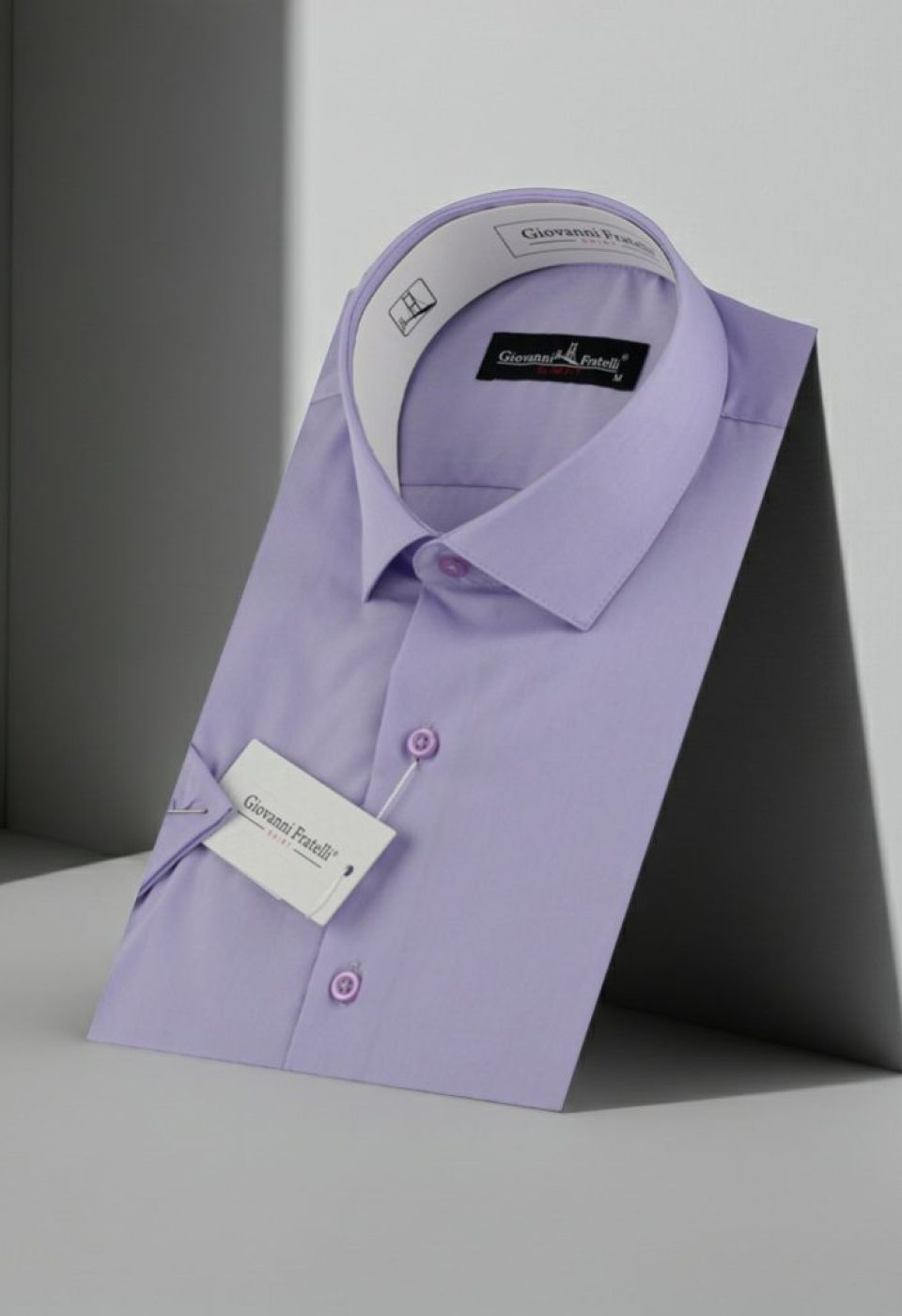 Slim Fit Kısa Kol Düz Renk Erkek Gömlek 3GMK320408014 - Giovanni Fratelli