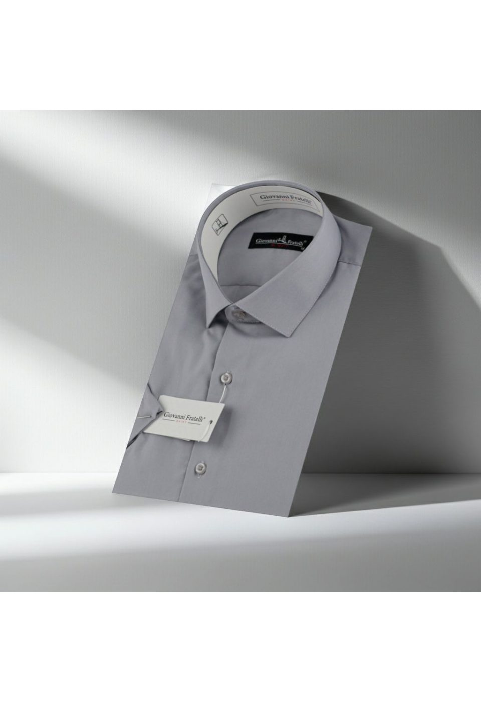 Slim Fit Kısa Kol Düz Renk Erkek Gömlek 3GMK320408016 - Giovanni Fratelli