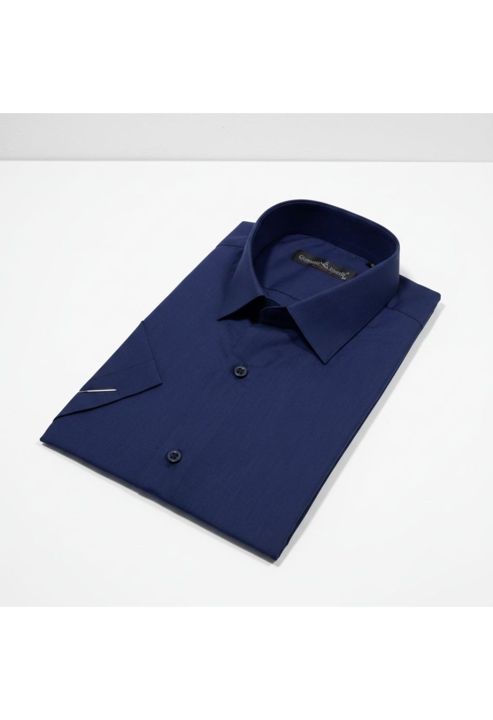 0408 CR K 017 Slim Fit Kısa Kol Düz Renk Erkek Gömlek 3GMK320408017 - Giovanni Fratelli
