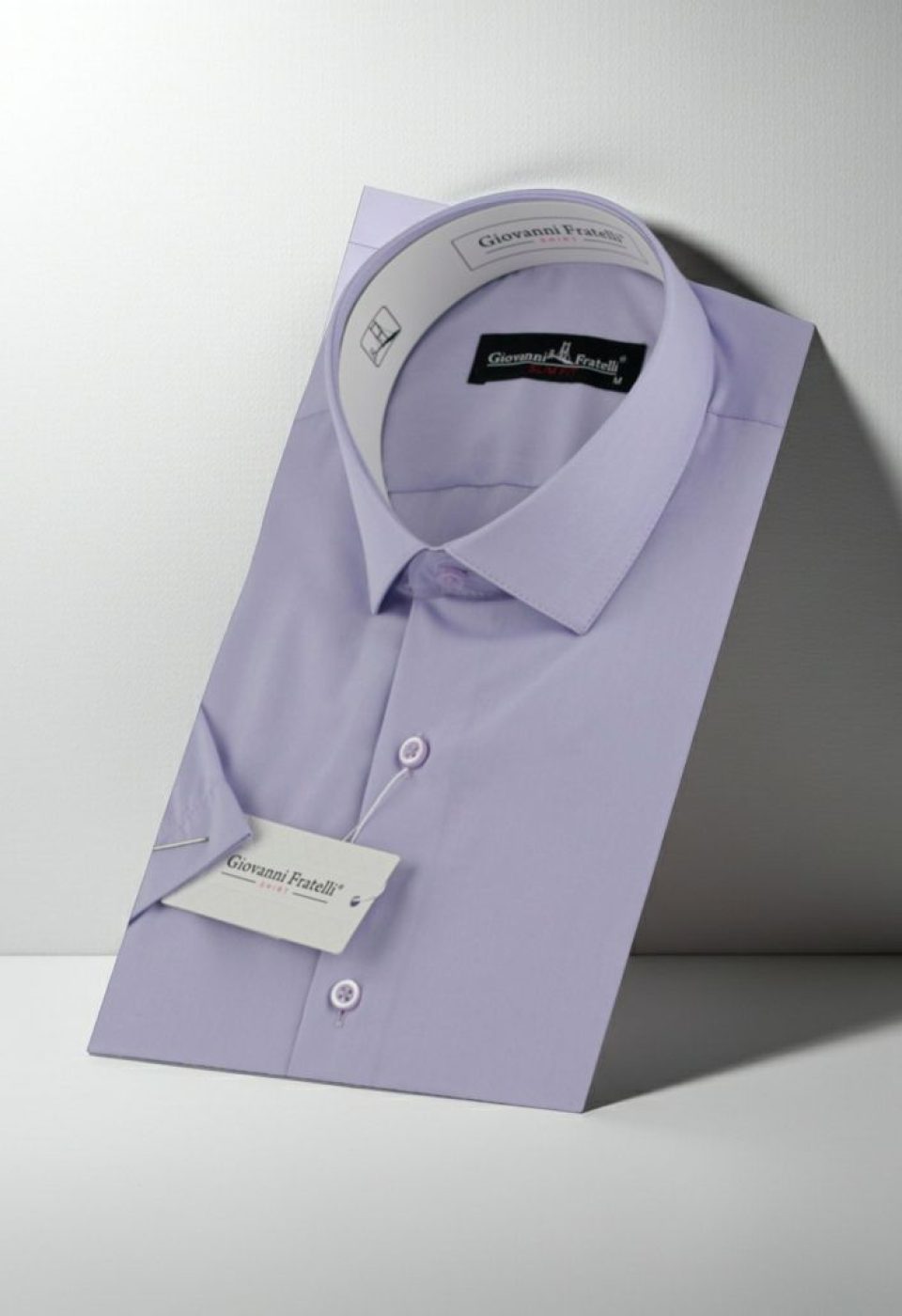 Slim Fit Kısa Kol Düz Renk Erkek Gömlek 3GMK320408018