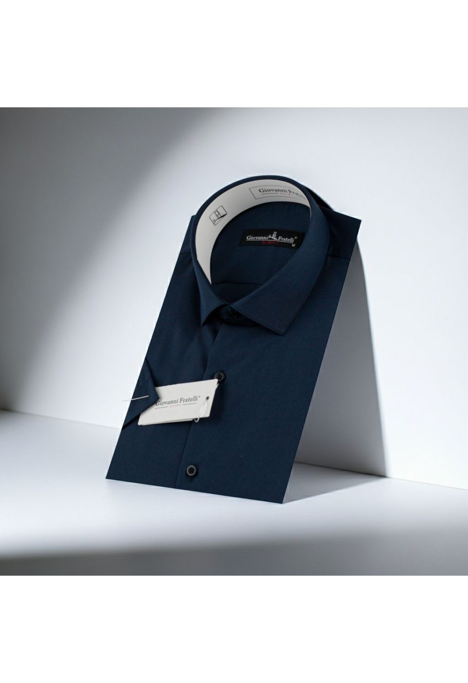Slim Fit Kısa Kol Düz Renk Erkek Gömlek 3GMK320408019 - Giovanni Fratelli