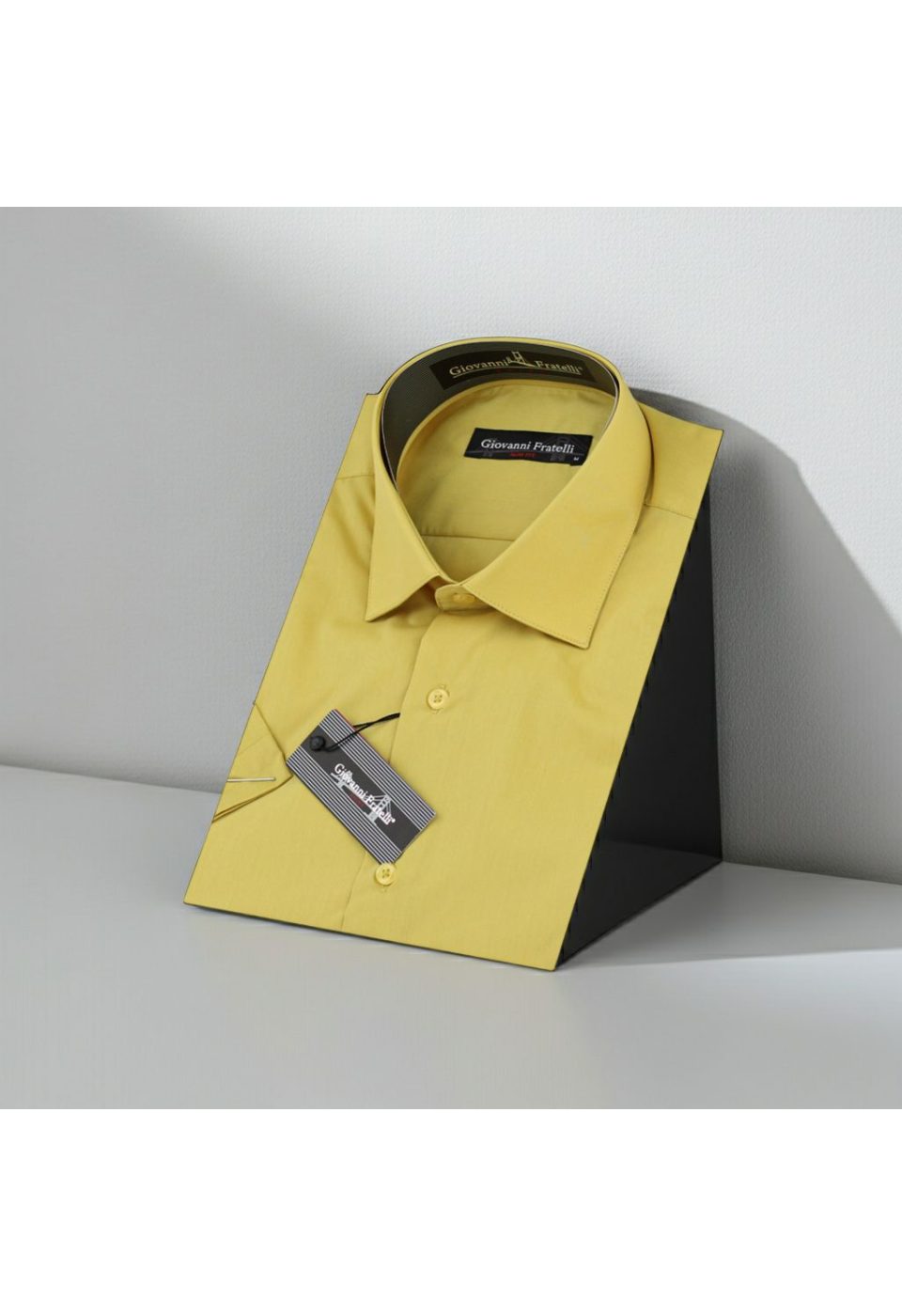 Slim Fit Kısa Kol Düz Renk Erkek Gömlek 3GMK320408023 - Giovanni Fratelli