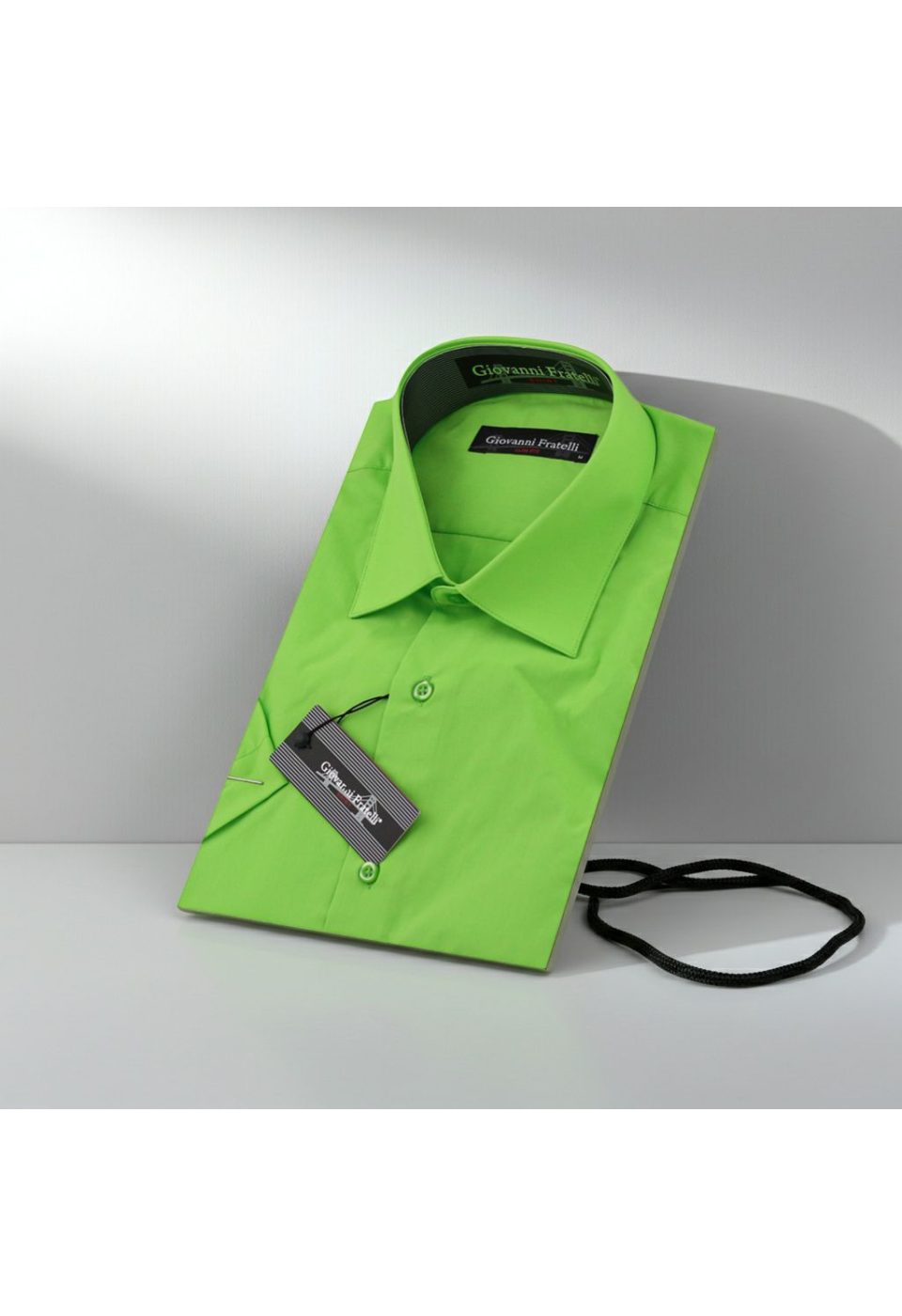 Slim Fit Kısa Kol Düz Renk Erkek Gömlek 3GMK320408031 - Giovanni Fratelli