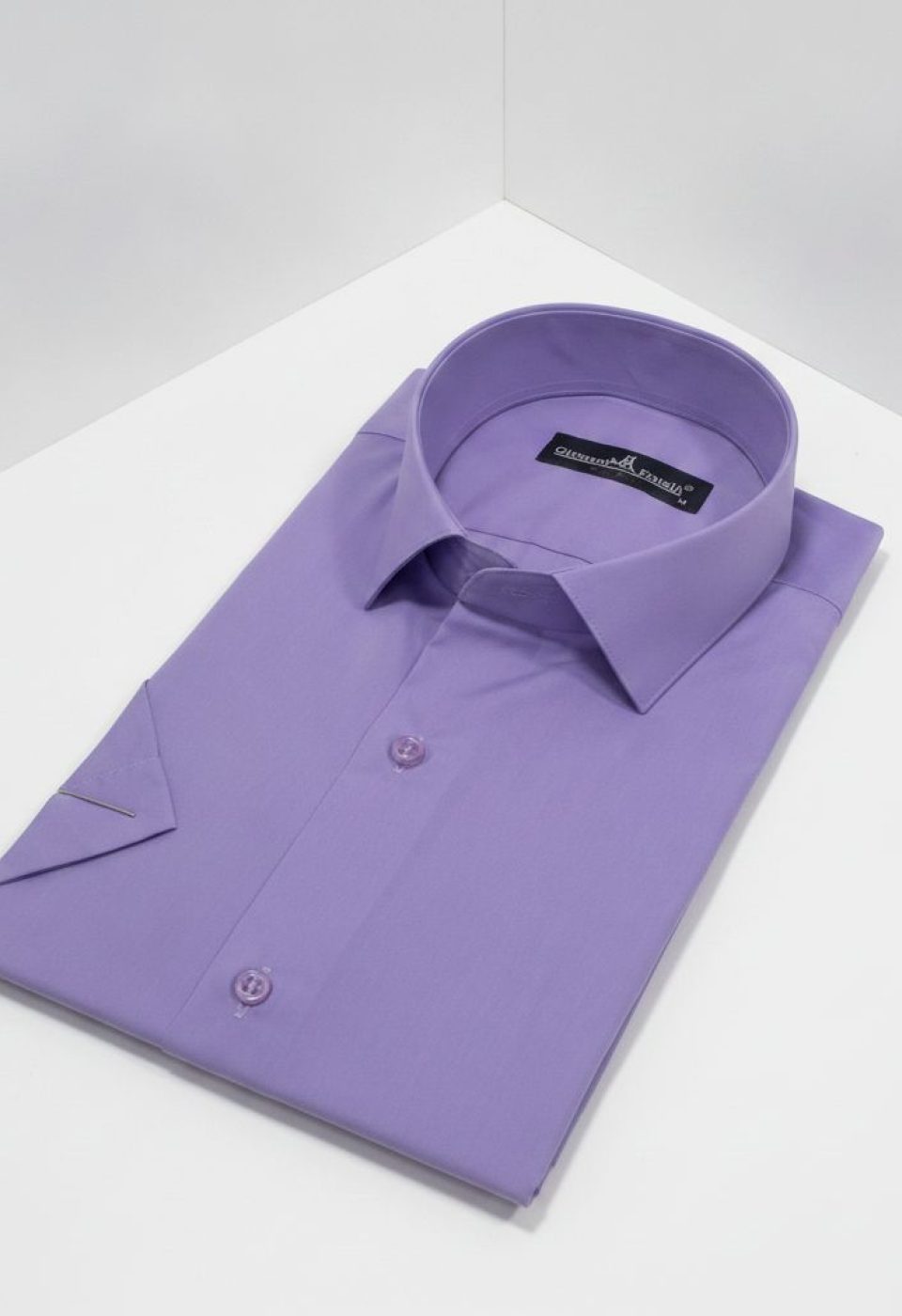 Slim Fit Kısa Kol Düz Renk Erkek Gömlek 3GMK320408037 Slim Fit Kısa Kol Düz Renk Erkek Gömlek 3GMK320408037