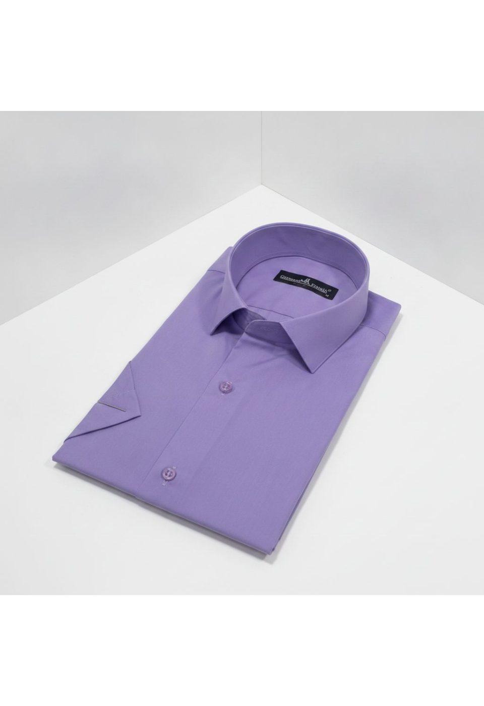 Slim Fit Kısa Kol Düz Renk Erkek Gömlek 3GMK320408037 - Giovanni Fratelli